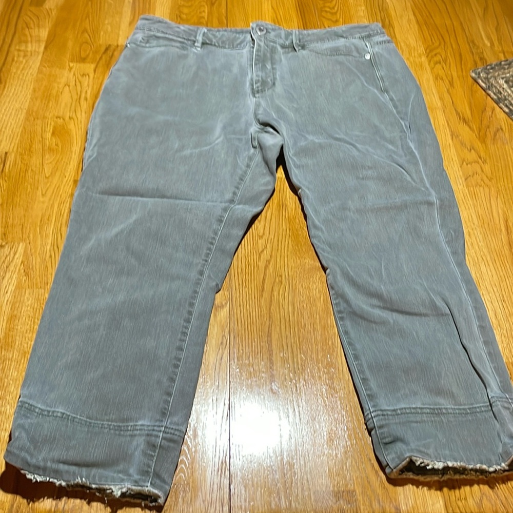 Jjill cropped denim jean